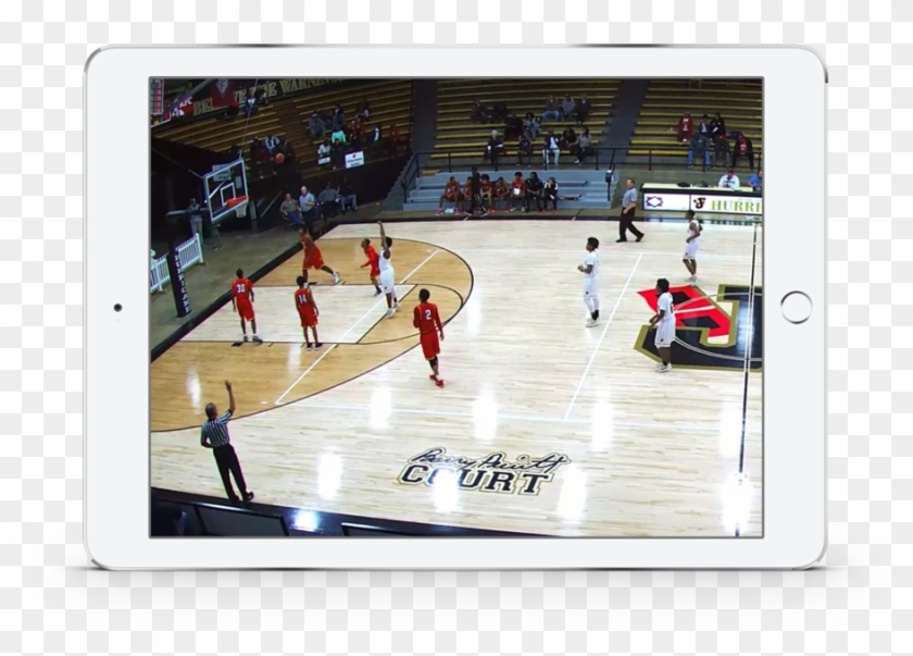 Real Time Instant Replay - Basketball Court Clipart #761334