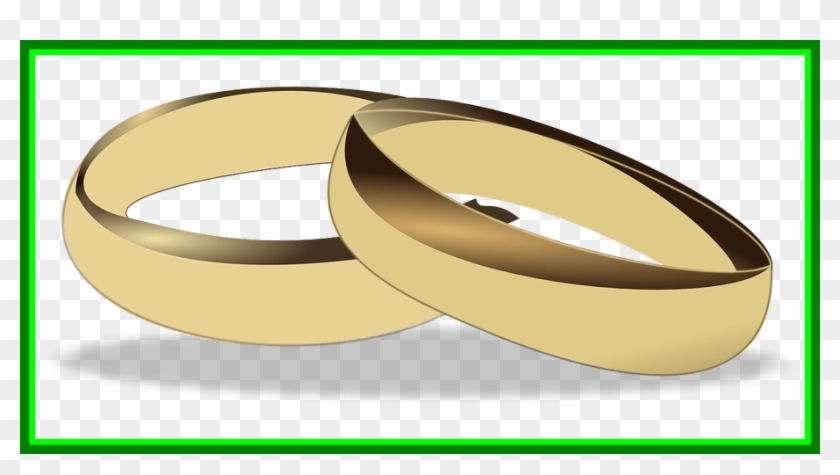 Vector Transparent Library Unbelievable Rings Marriage - Wedding Rings Clip Art - Png Download