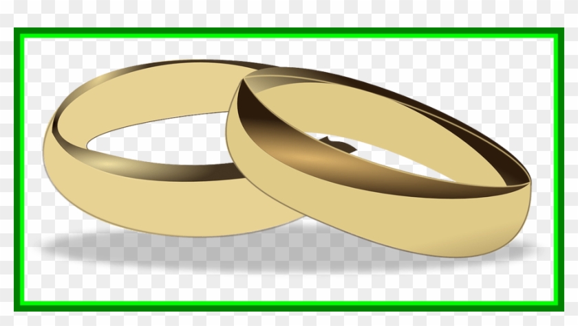 Vector Transparent Library Unbelievable Rings Marriage - Wedding Rings Clip Art - Png Download #761432