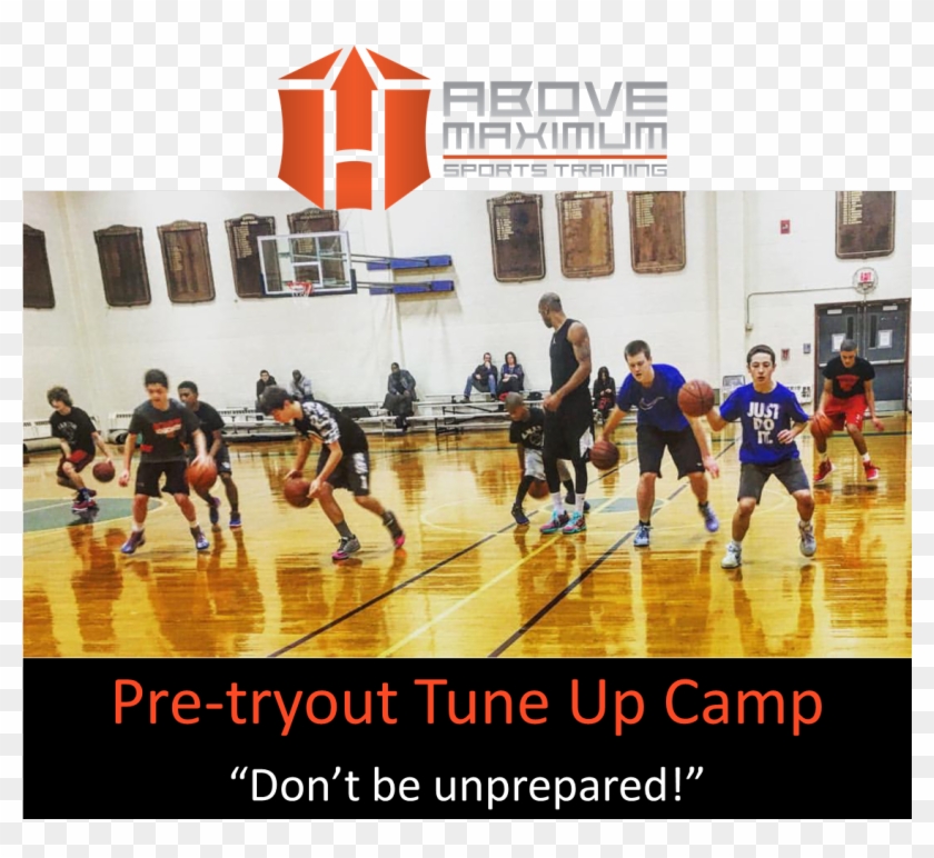 Boys & Girls Grades 6-12 - Dribble Basketball Clipart