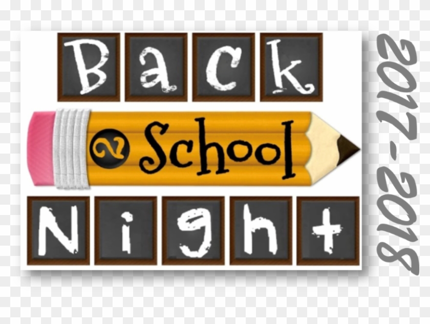 Back To School Night - Calligraphy Clipart #761558