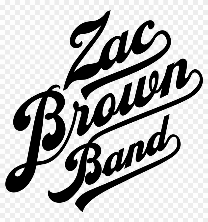 Source - Girlillamarketing - Com - Report - Browns - Zac Brown Band Logo Black And White Clipart