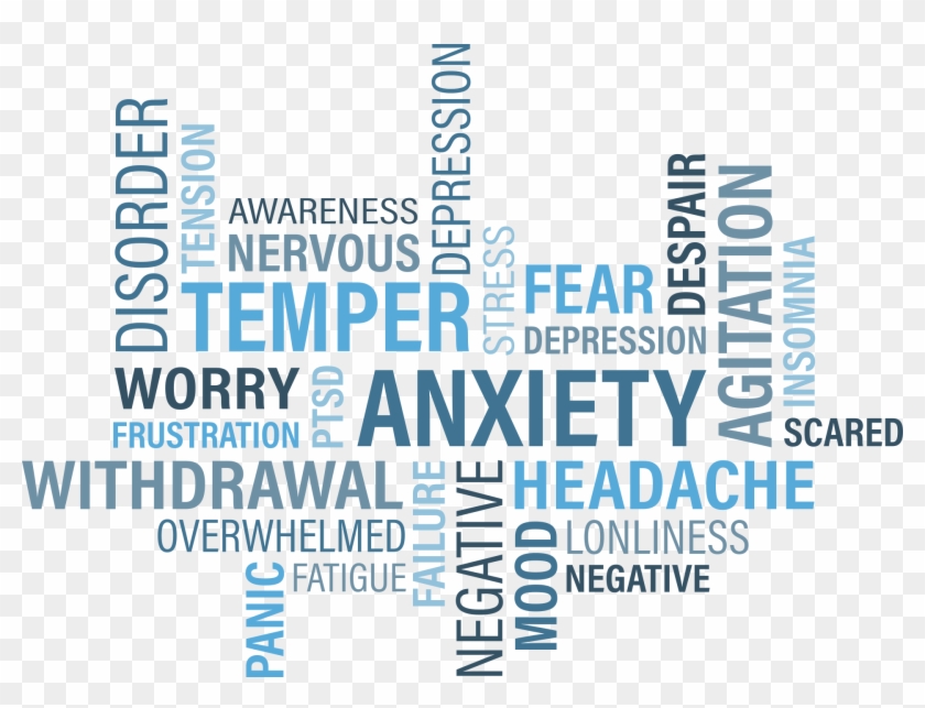Anxiety-1337383 - World Mental Health Day 2018 Canada Clipart #761730