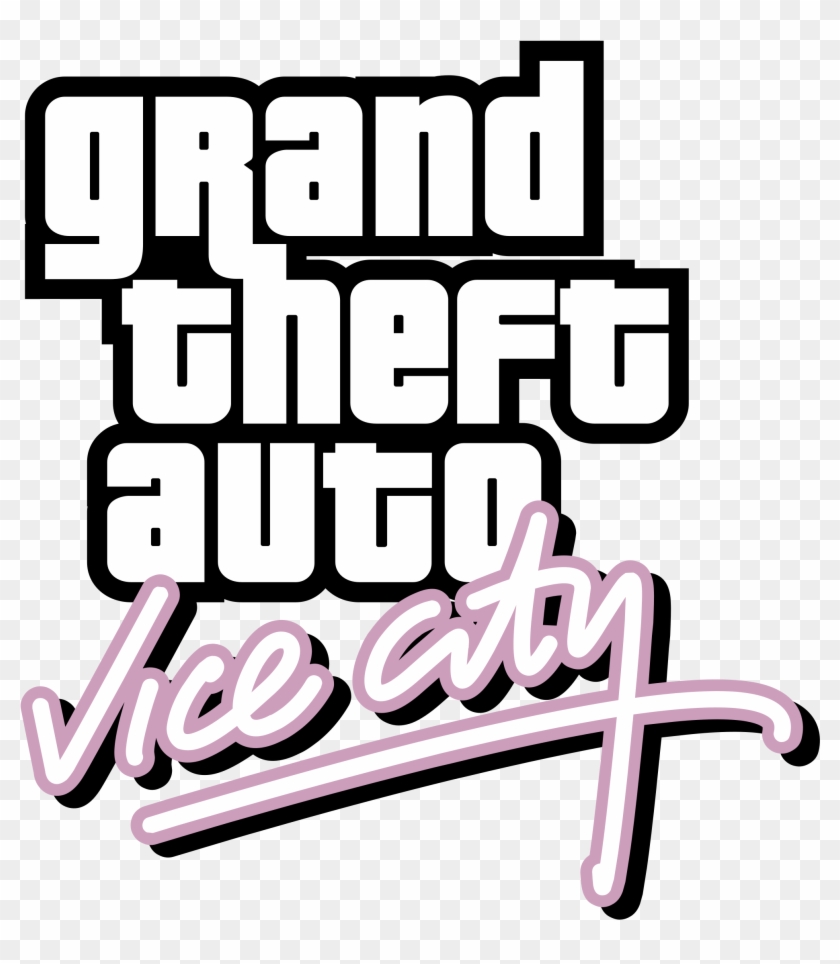 Grand Theft Auto Vice City Logo Png Transparent - Vice City Logo Vector Clipart #761818