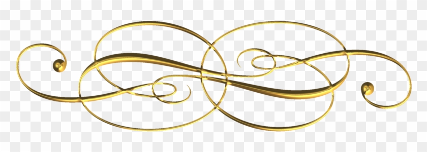 Black Flower Divider Transparent Png - Calligraphy Clipart #761995