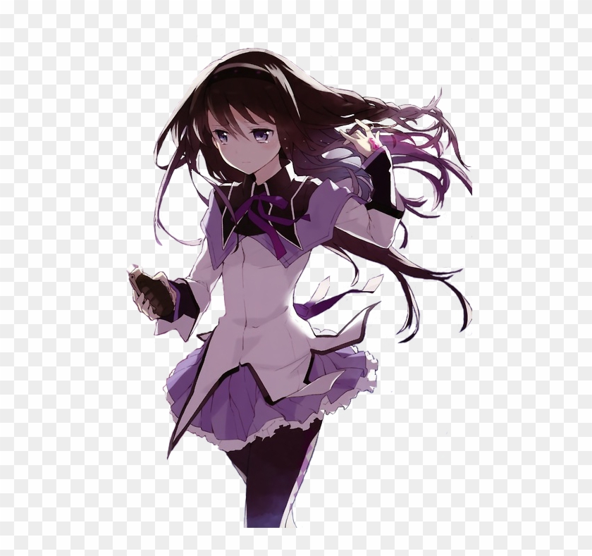 Transparent - Credit - - Anime Girl Anime Png Clipart