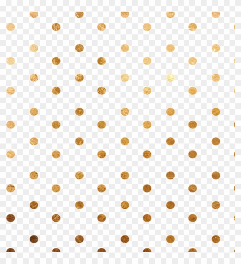 Dots Sticker - Fundo Bolinhas Douradas Png Clipart