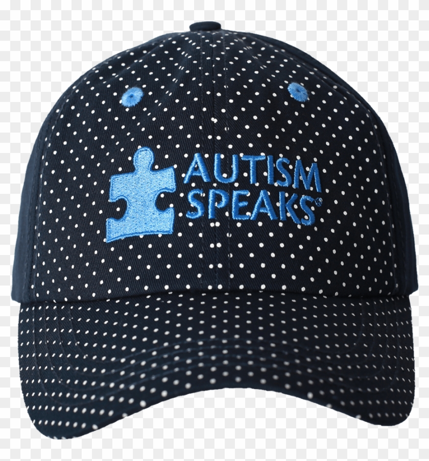 Autism Speaks Polka Dot Hat - Ulla Popken Plus Size Plus Size Functional Medium Weight Clipart #762648