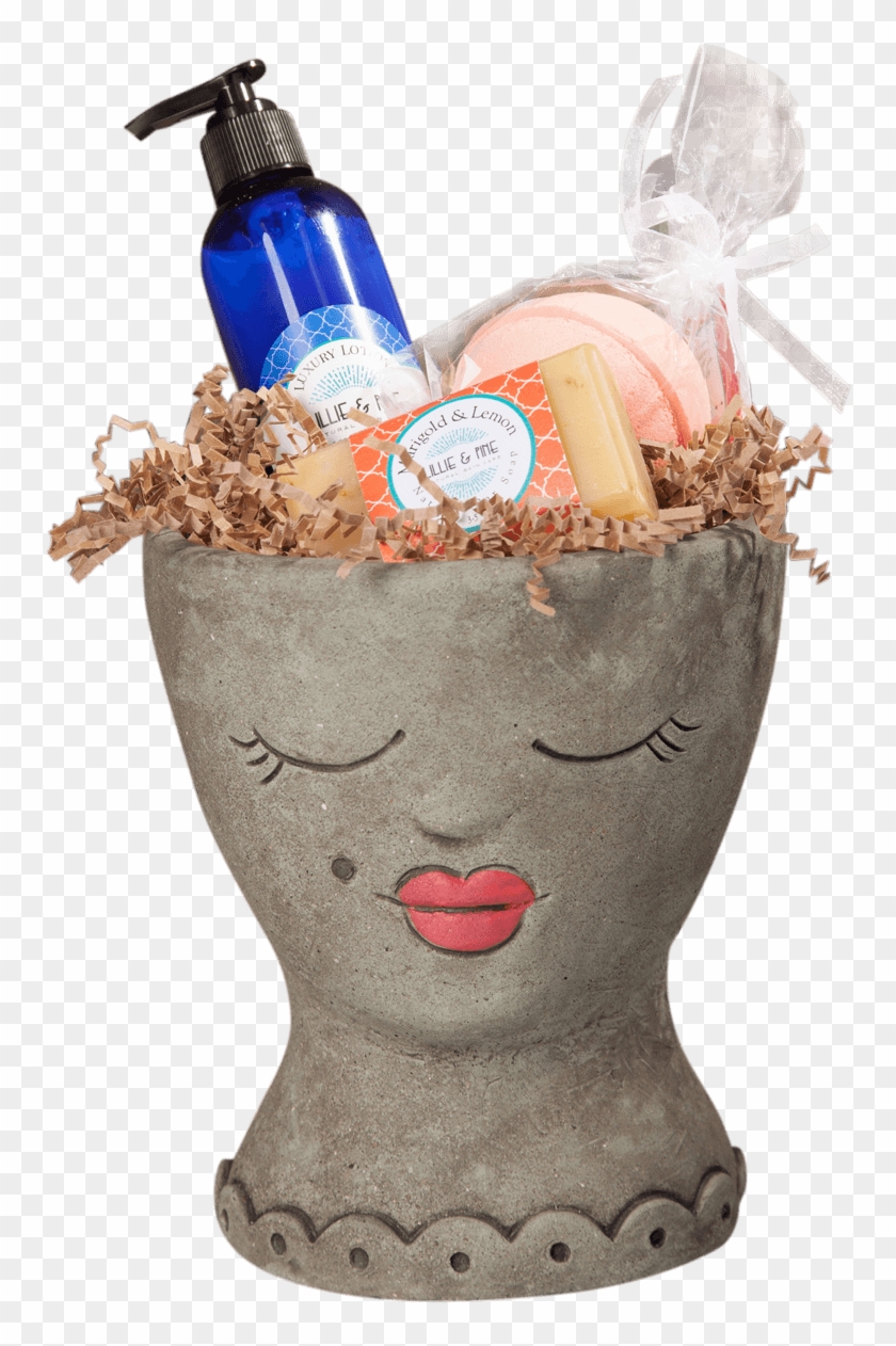 Our Take On The Vintage Lady Heads From The 50's And - Beer Bottle Clipart #762883
