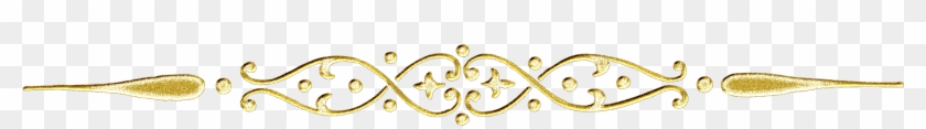 Gold Page Divider Transparent - Tiara Clipart #763010