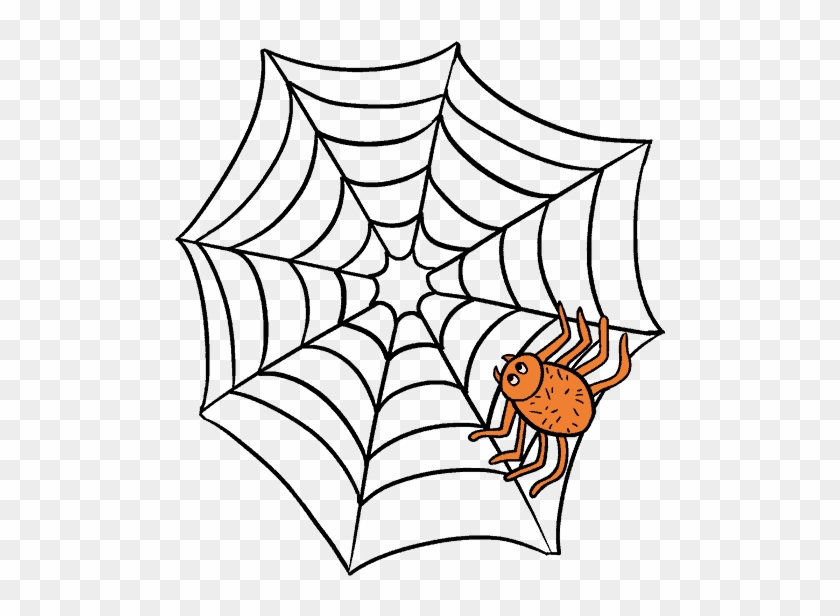678 X 600 3 - Spider Web Drawing Clipart #763550