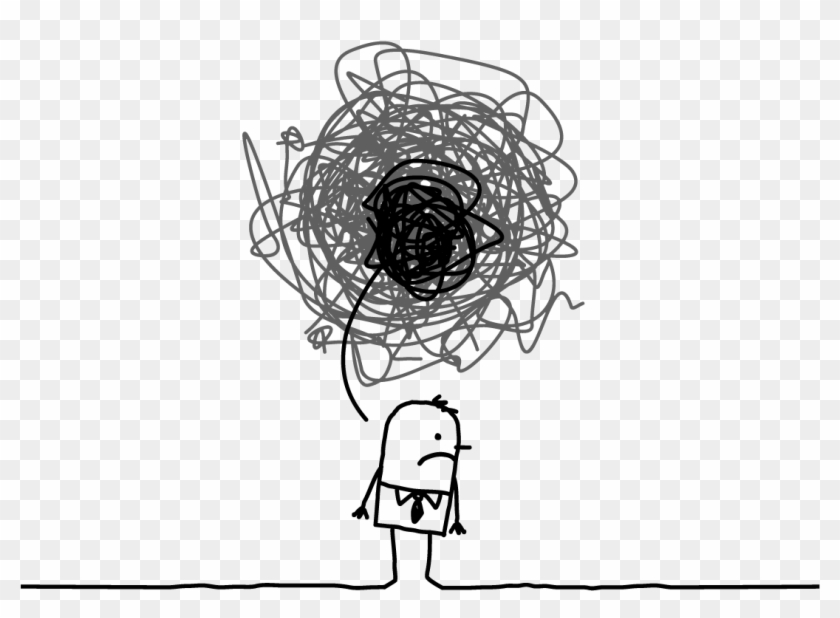 Wallpaper Drawing Depression - Depression And Anxiety Png Clipart