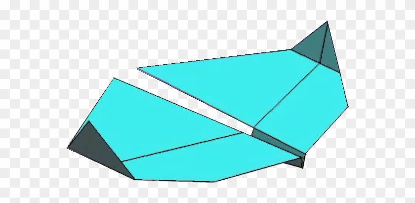 Exotic Paper Airplane - Exotic Paper Airplanes Clipart #763875
