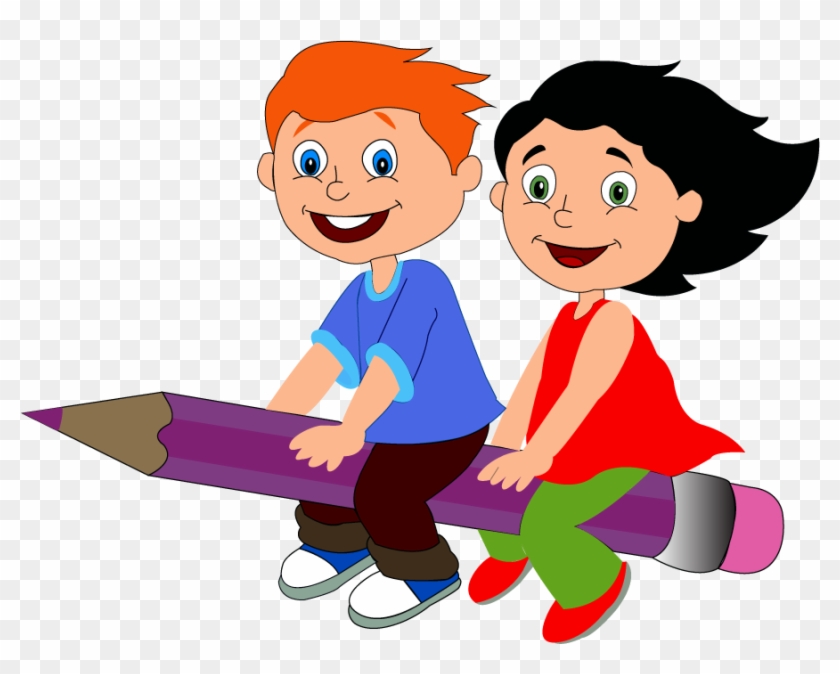 19 Cartoons Vector Kid Huge Freebie Download For Powerpoint - Prepare Kids For Exams Clipart #763930