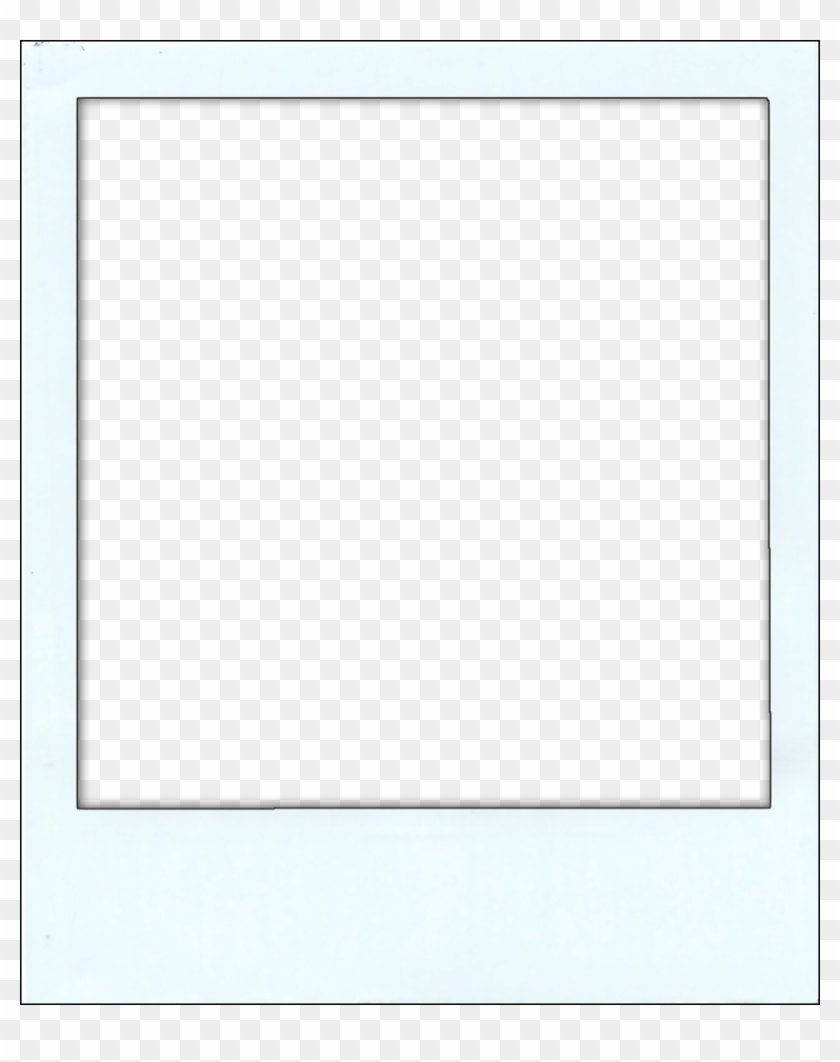 Polaroid Frame Template Png - Рамка Полароид Для Фотошопа Clipart