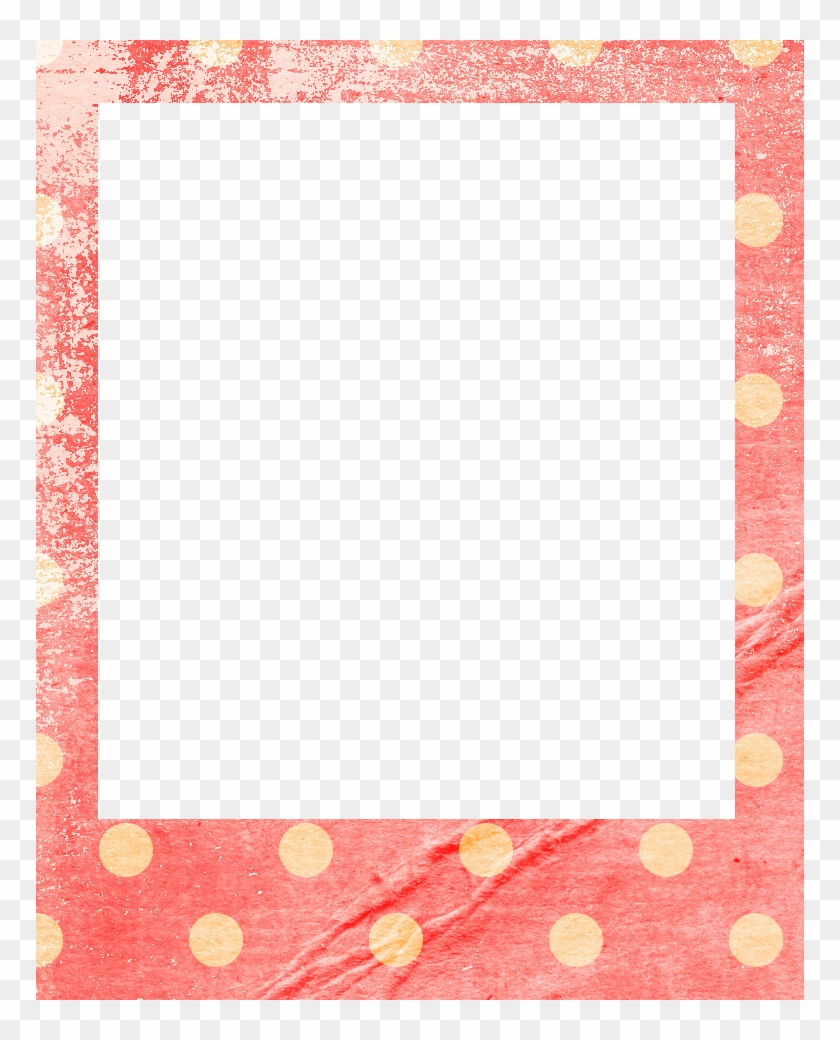 Transparent-polaro#frame 49231 - Polaroid Border With Transparent Background Clipart #764179
