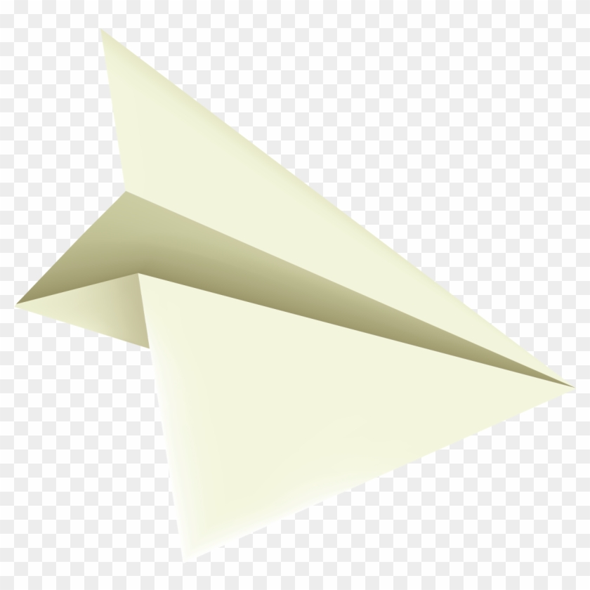 White Paper Plane Png Image - Simple Paper Plane Clipart #764344