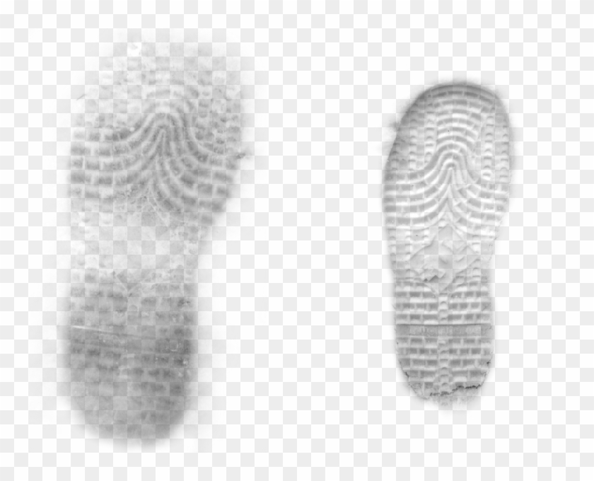 Picture Royalty Free Library Footprints Transparent - Footprint In Snow Photoshop Clipart