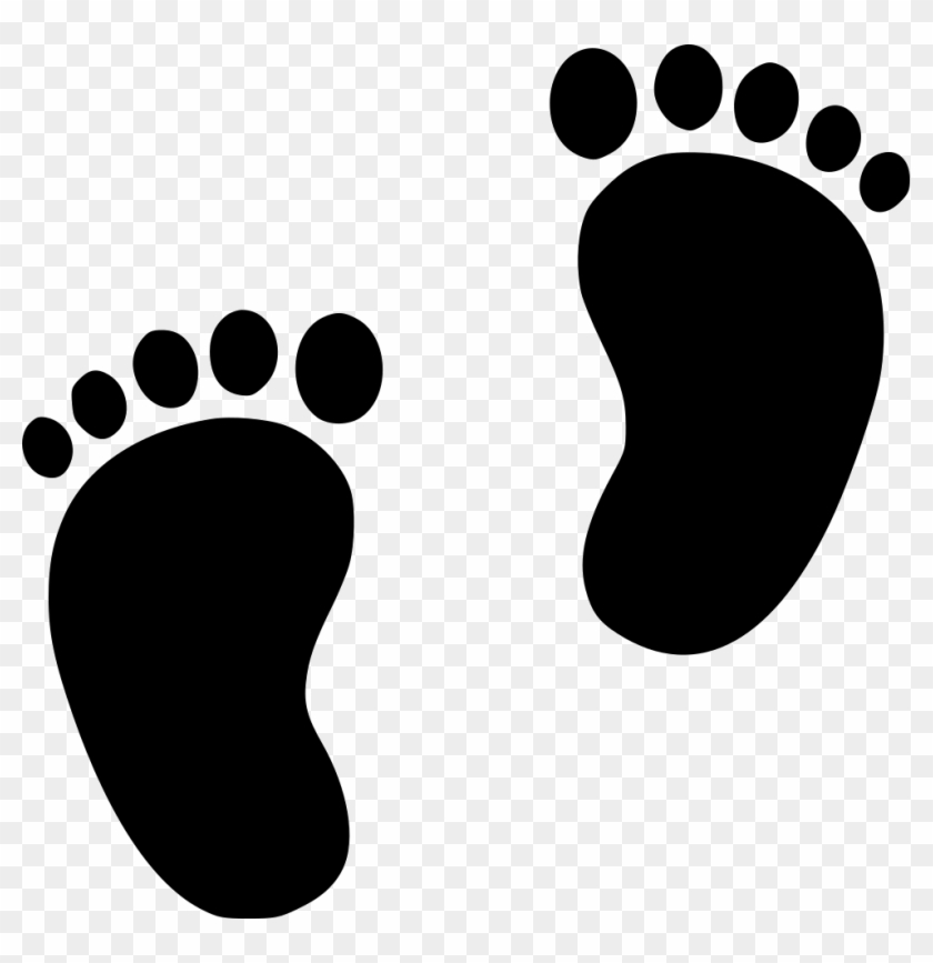 Foot Prints Svg Png - Pie De Bebe Dibujo Clipart