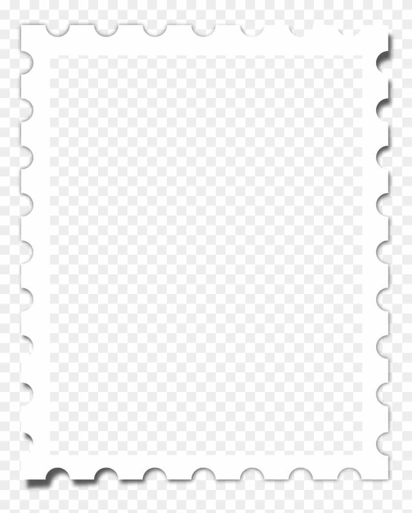 Ftestickers Frame Borders Paper Texture 3deffect White - Cozumel Stamp Clipart #764656