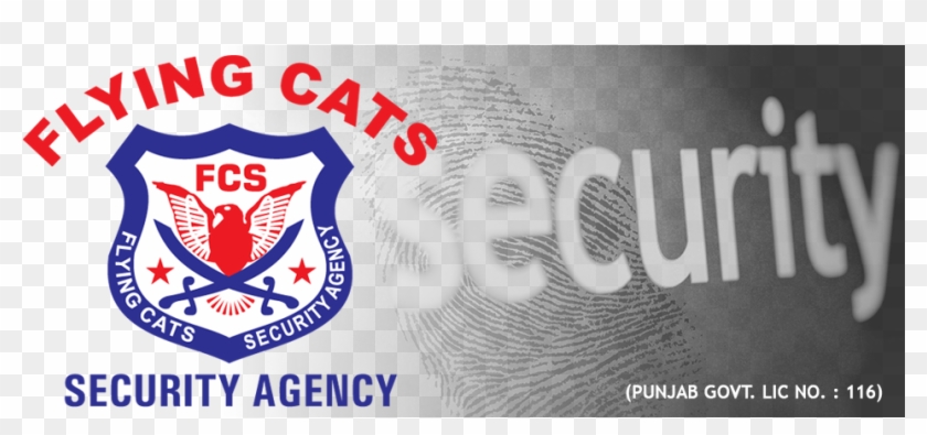 Flying Cats Security Agency - Poster Clipart #764737