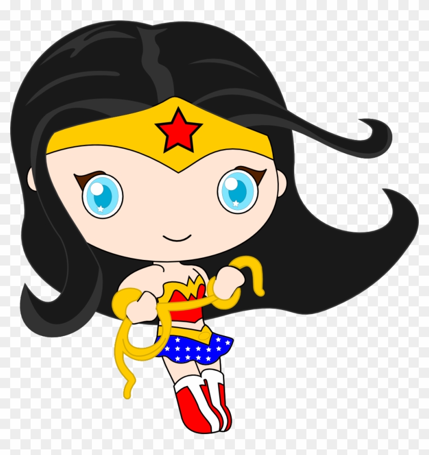 Krafty Nook Wonder Woman Fan Art Cricut Related Bug - Baby Wonder Woman Vector Clipart #765308