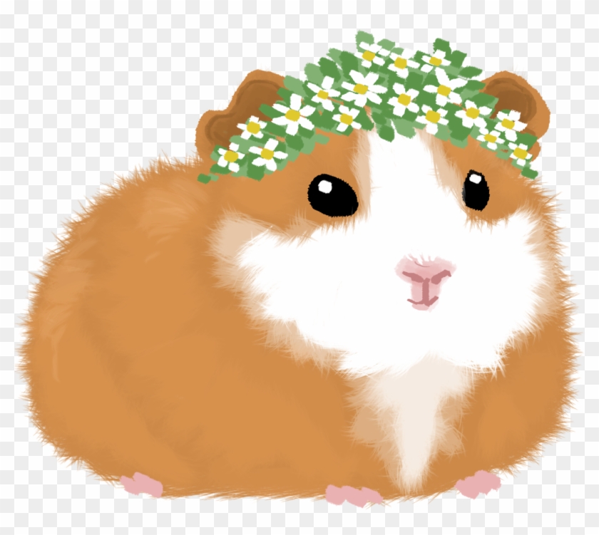 Ill Keep Drawing Cute Animals In Flower Crowns Png Clipart #765622
