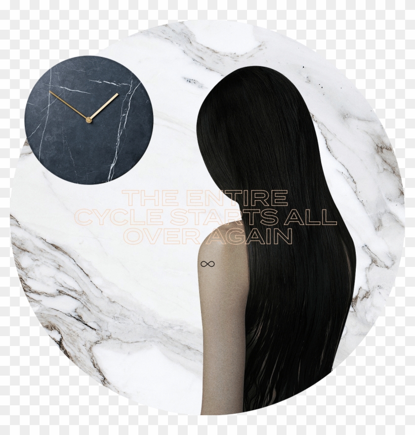Marble Wall Clock Clipart #765642