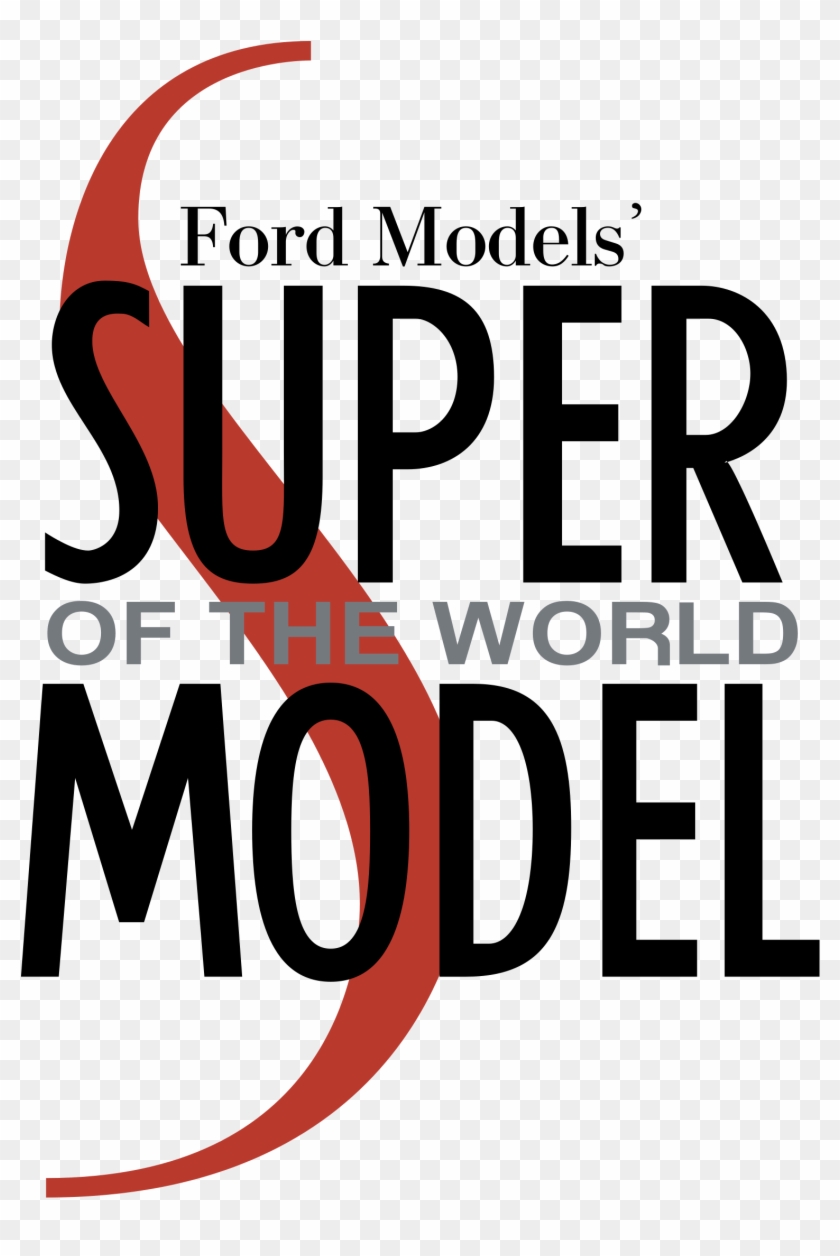 Ford Models' Super Of The World Logo Png Transparent - Ford Models Logo Clipart #766012