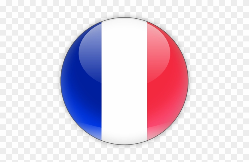 France Round Flag Clipart