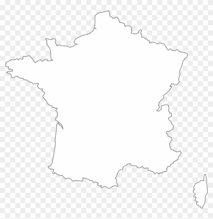 France Location Map2 - Sketch Clipart #766099