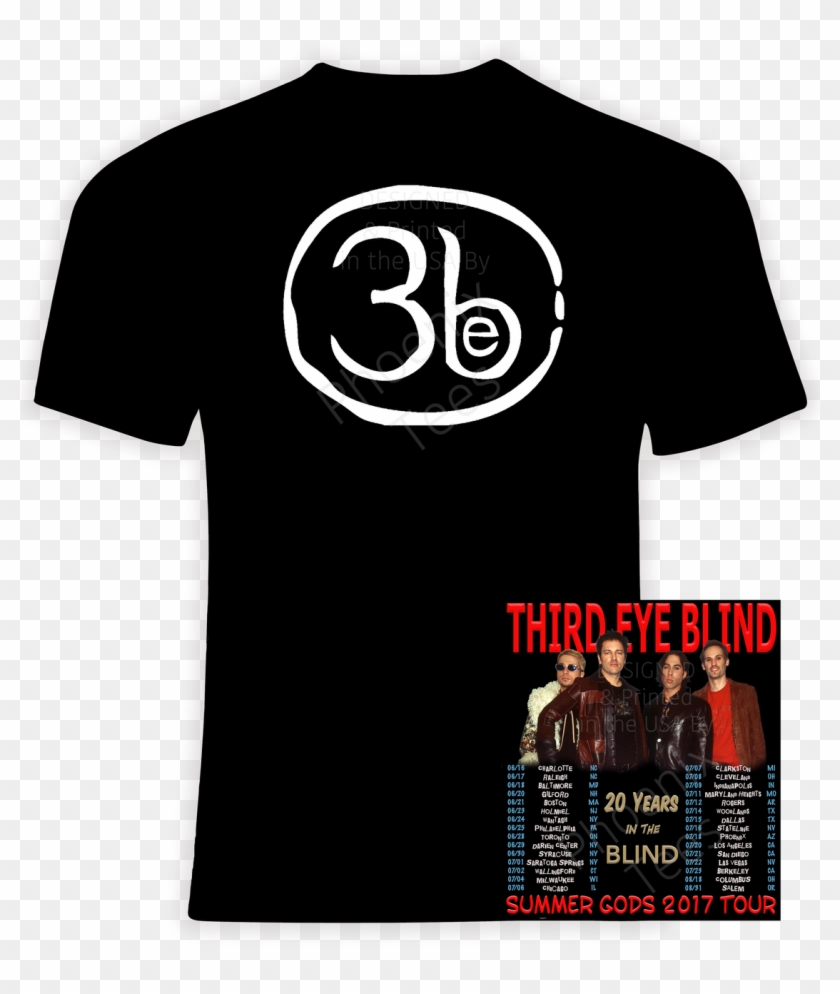Third Eye Blind "summer Gods 2017 Tour" - Elton John Farewell Tour Shirts Clipart #766148