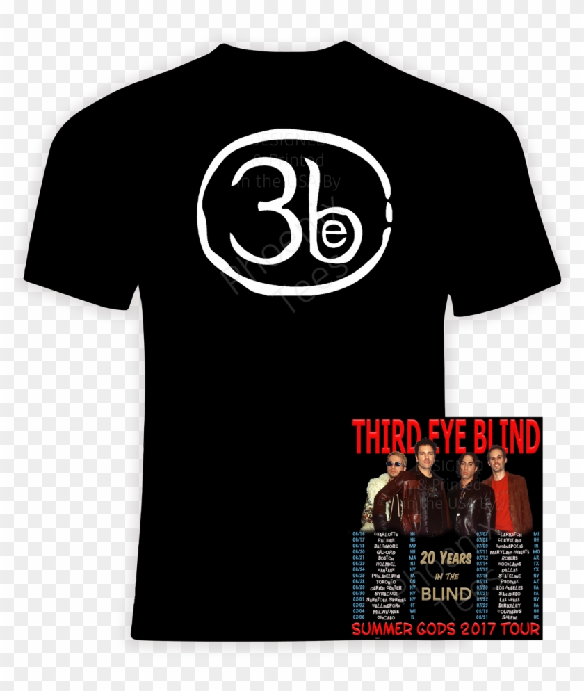 Third Eye Blind "summer Gods 2017 Tour" - Elton John Farewell Tour Shirts Clipart