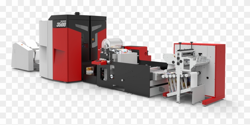 Presses Made For Flexible Wallpaper Production - Xeikon 3500 Clipart