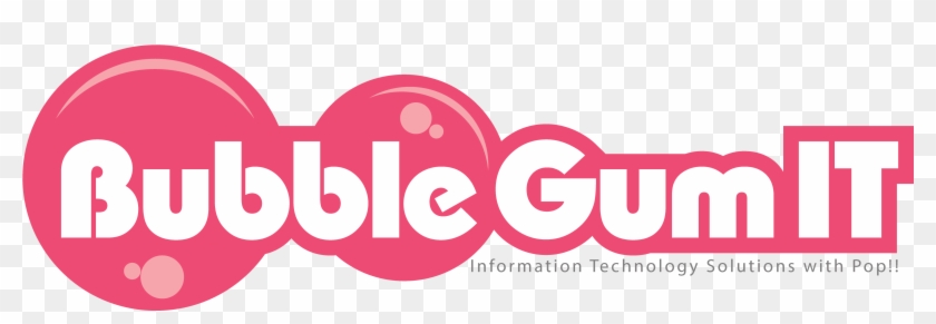 Bubblegum It - Bubble Gum Logo Png Clipart