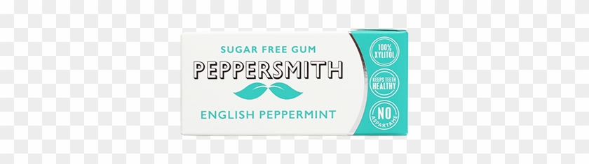 Peppersmith English Peppermint Gum - Label Clipart
