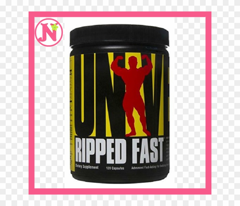 Universal Nutrition Ripped Fast Fat Loss Supplement, - Ripped Fast 120 Caps Clipart