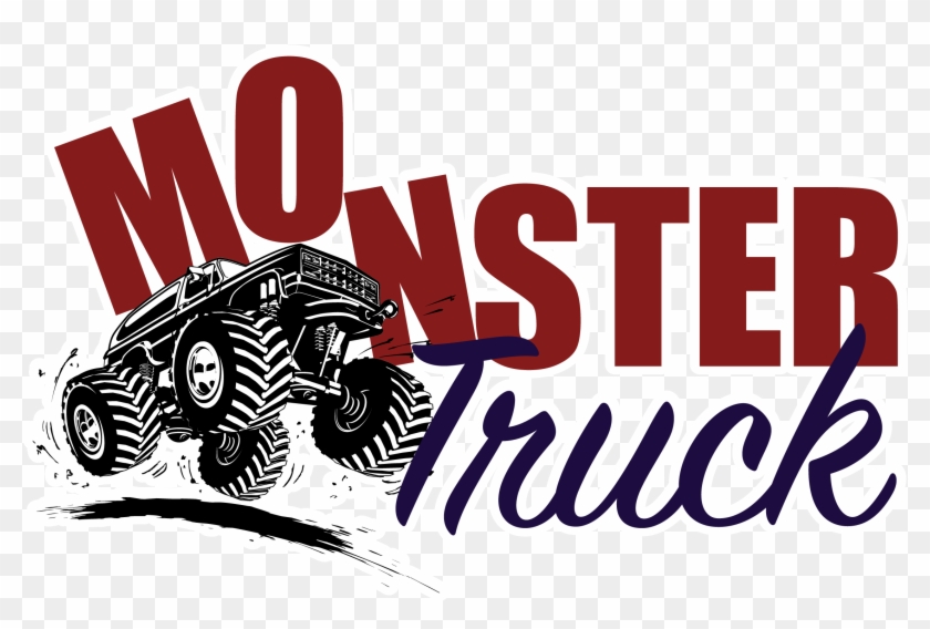 Com-monster Truck Logo - Illustration Clipart