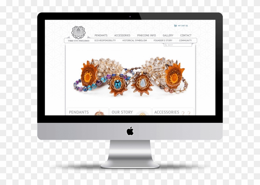 Third Eye - Third Eye Pinecone Pattern Clipart