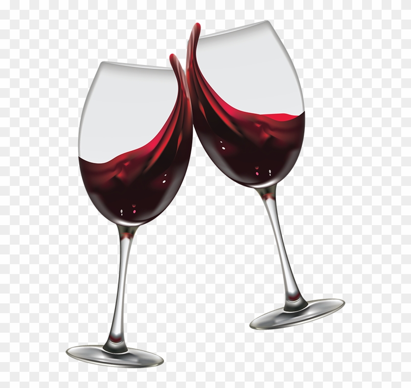 In/im/un - Wine Glasses Cheers Png Clipart