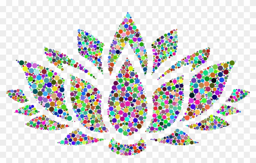 This Free Icons Png Design Of Prismatic Lotus Flower Clipart