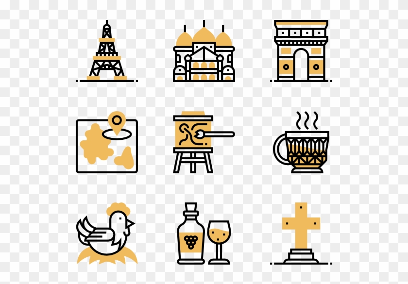 France Symbols - Cleaning Icons Clipart #767394
