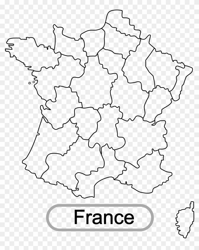 This Free Icons Png Design Of Map Of France 2 Clipart