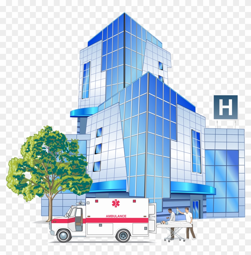 Hospital Finest Collection Of Free To Use Buildings - Bankal National High School Clipart #767512
