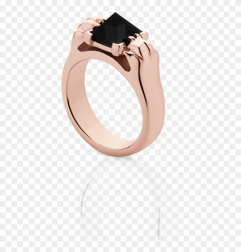Cat Paw Pyramid Ring - Engagement Ring Clipart #767647