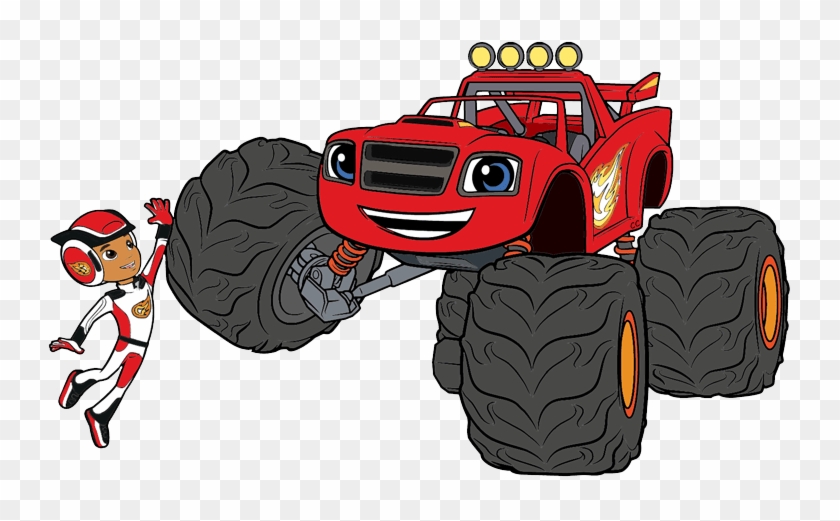 Posts - Blaze And The Monster Machines Clipart - Png Download