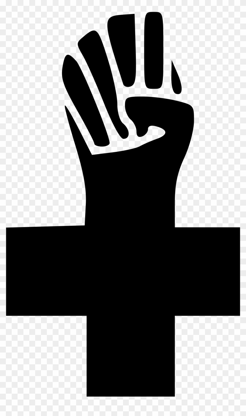 Open - Anarchist Black Cross Logo Clipart #767840