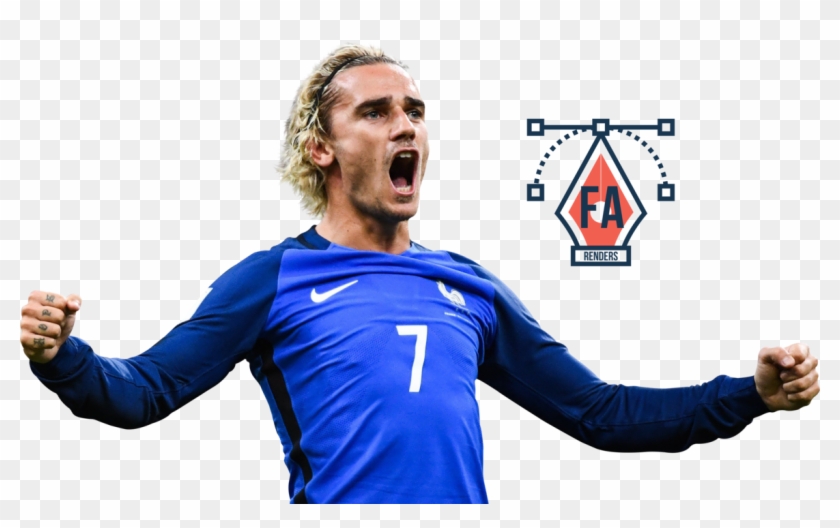 Griezmann France Png - Antoine Griezmann France 2017 Clipart
