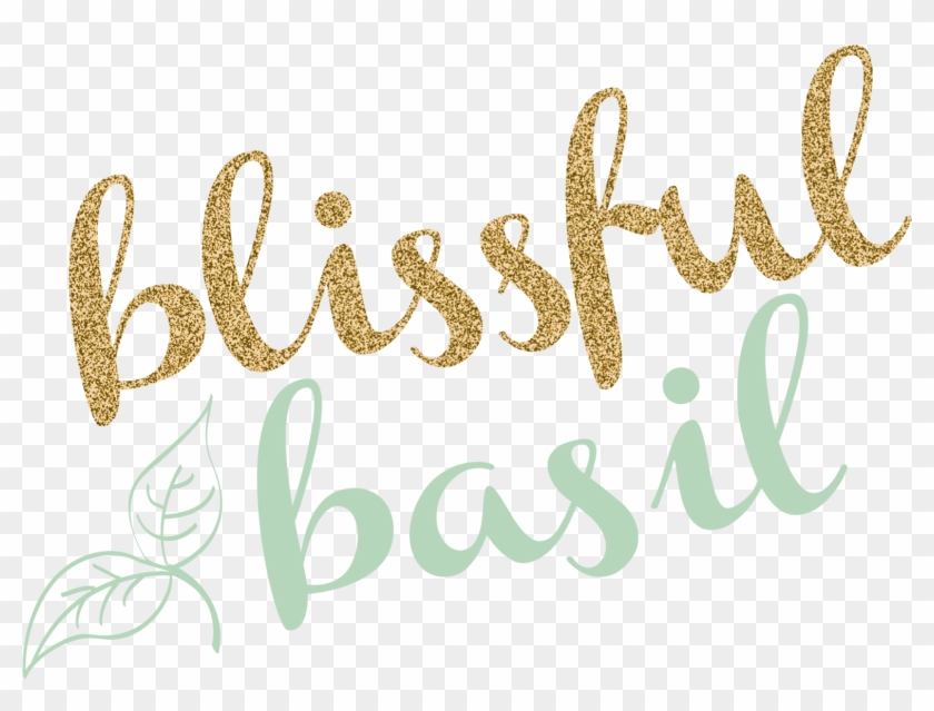 Blissful Basil Logo - Calligraphy Clipart #767957