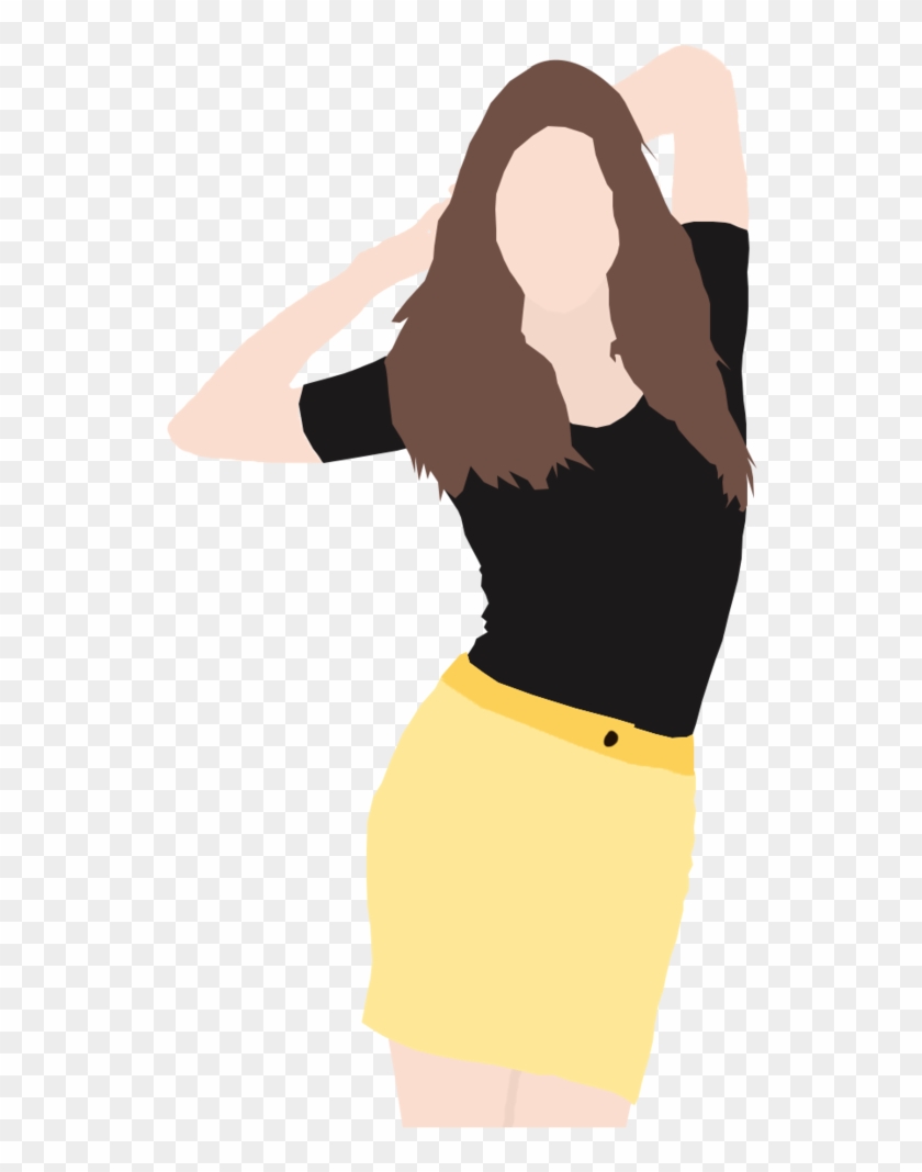 Minimalism Art, Graphic Art, Clip Art, Art Girl, Sculpture, - Vectores Wattpad Png Transparent Png #767981